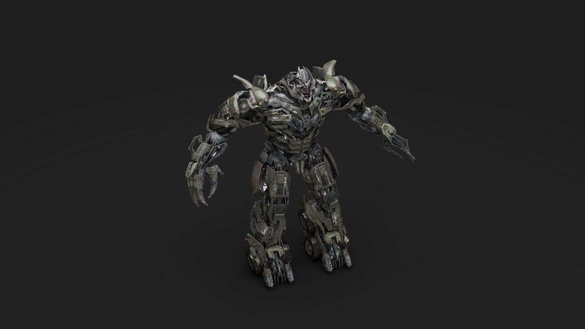 3D Megatron Transformer - TurboSquid 1837561