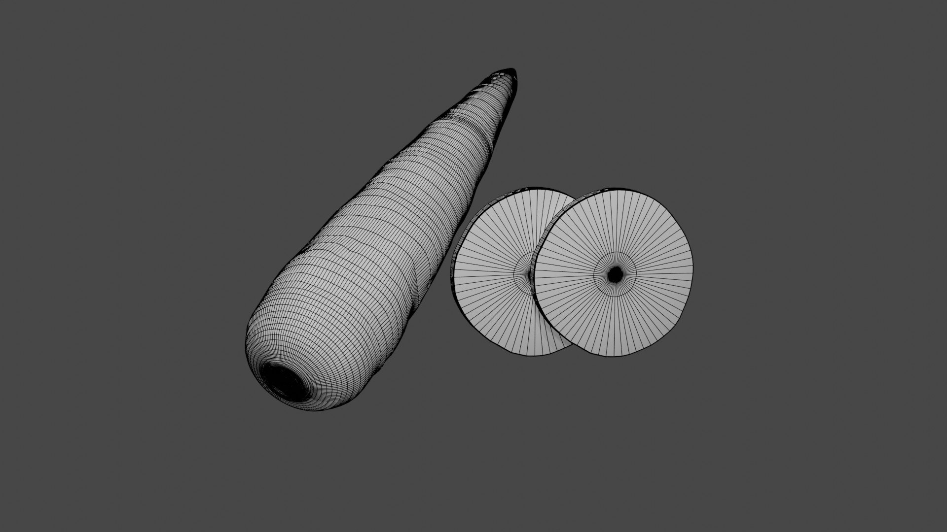 3D Carrot and carrot slice https://p.turbosquid.com/ts-thumb/qt/Y0JAIM/Yg/carrotwireframe1/jpg/1670405093/1920x1080/fit_q87/ee6cde45bd58813d485650550f314d555c2f5205/carrotwireframe1.jpg