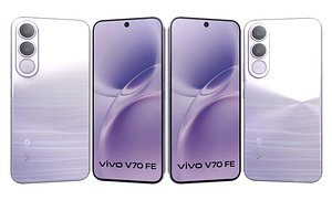 Vivo V70 FE Purple model