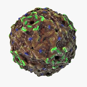 3d seneca valley virus model