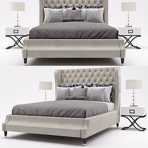 3D tosconova caprice bed model