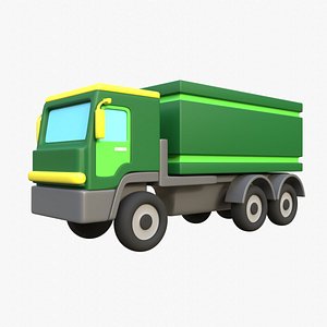 3D Container Truck