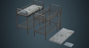 3D bunk bed 3b