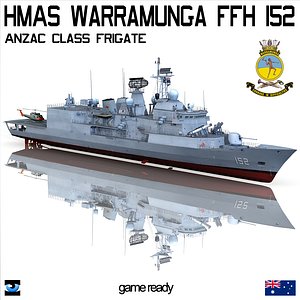 HMAS Warramunga FFH 152 Anzac Class Frigate