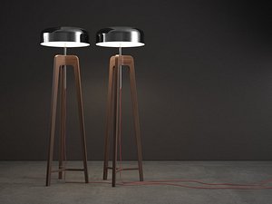 3D pileo floor lamp