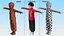 Colección Rigged Asian Child Boys