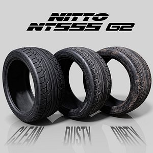 Nitto NT555 G2 3D model