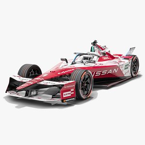 3D Nissan Formula E 2026 Season 12 Gen3 Race Car model