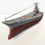 yamato ship battleships 3d 3ds