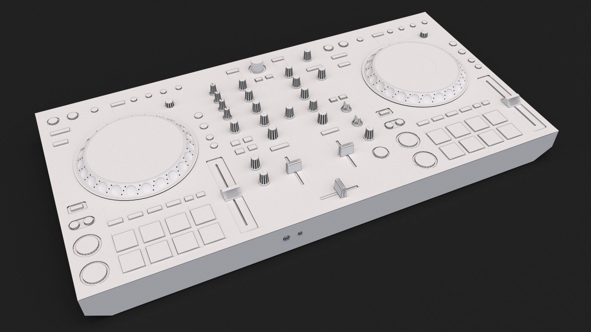 D Pioneer Ddj Model Turbosquid