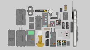 Star Wars Panels Pack 04 3D