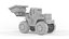 Toy Bulldozer 3D