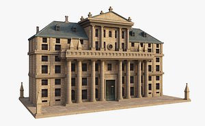 3D Classic Building model