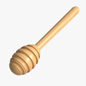 Honey Spoon Dripper 3D model