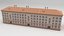 low poly apartment houses colection