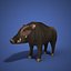 Tempo Real (Jogo) Modelo 3d Javali