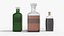 Victorian Medical Bottles Low-poly