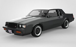3D Buick Regal GNX