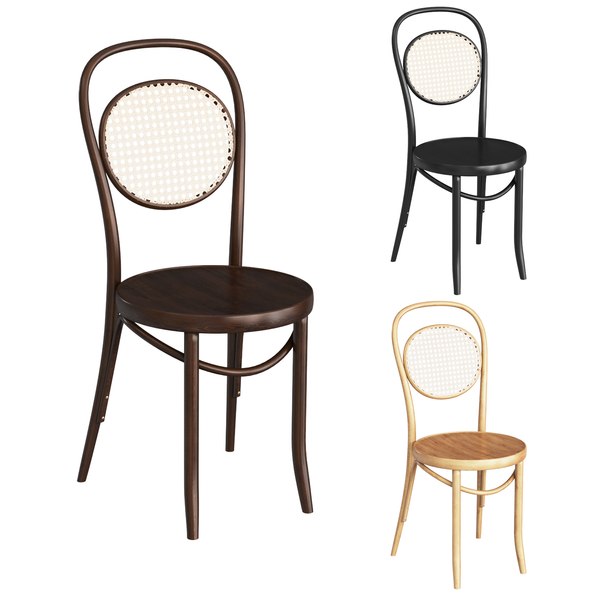 Thonet Valois 의자 3D 모델 TurboSquid 1610281