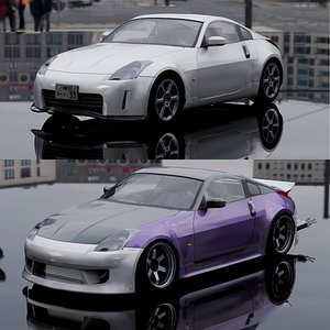 Nissan 350Z Z33 JDM car japan 3D model