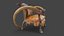 地獄の家具動物のアームチェア