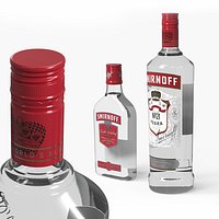 Smirnoff No21 Vodka Bottles Set