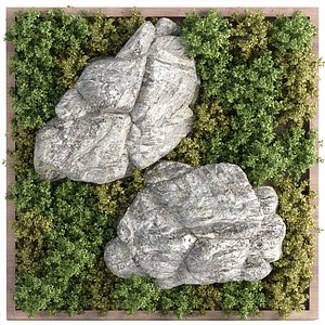 3D Vertical Rock Garden vol 138