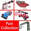 crane port 3D model