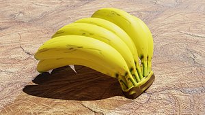 banana 3D model