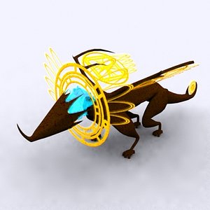 free dragon 3d model