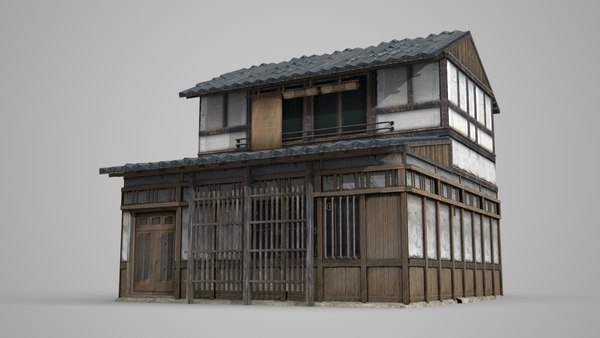 3d Model Traditional Japanese House Turbosquid 1823842 59 Off