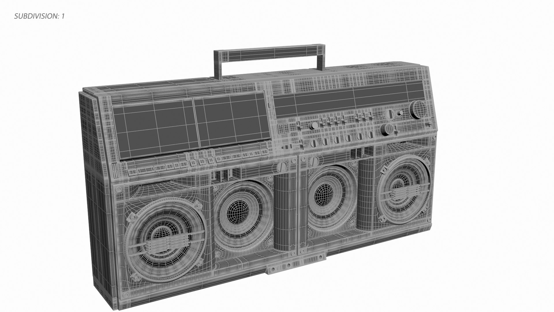BoomBox cassette model https://p.turbosquid.com/ts-thumb/qu/kYn9C3/xA/2/jpg/1757147533/1920x1080/fit_q87/9bee9ffaeefc0d487027ff33e7c1a21919e28d2a/2.jpg
