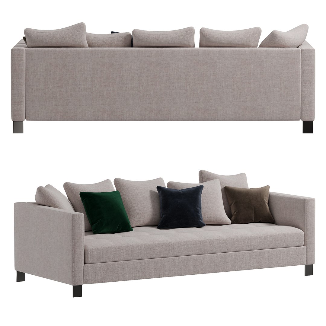 POLLOCK SOFA By Minotti 3D Model TurboSquid 1947570