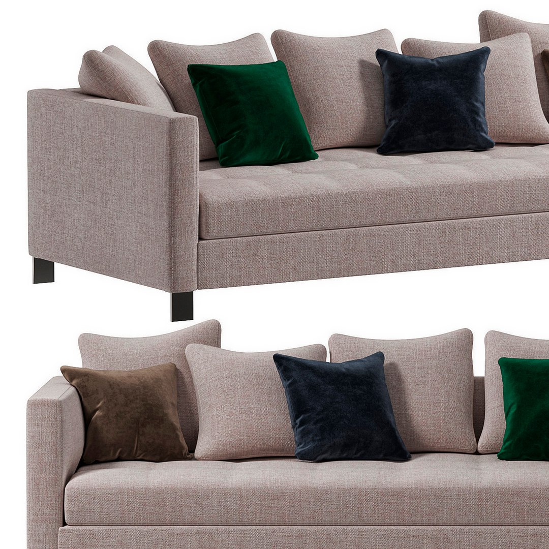 POLLOCK SOFA By Minotti 3D Model TurboSquid 1947570