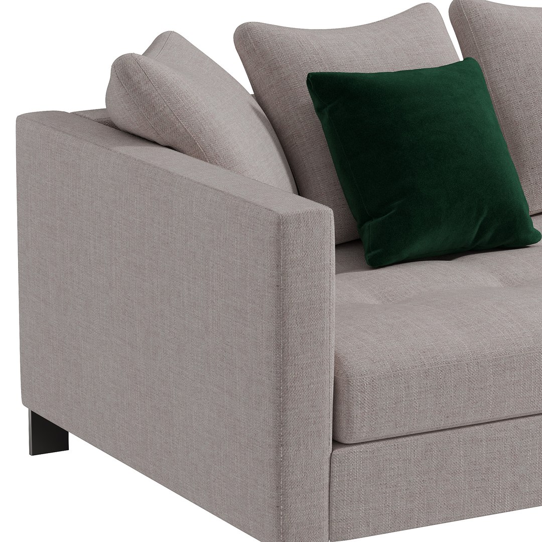 POLLOCK SOFA By Minotti 3D Model TurboSquid 1947570