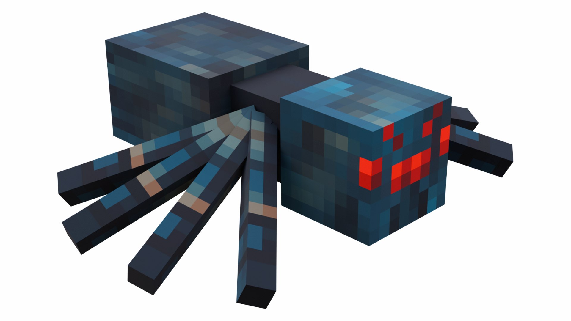 Minecraft Spider and Cave Spider Rigged 3D Model Bundle Game Ready 4K PBR 3D model https://p.turbosquid.com/ts-thumb/qu/my7WK9/Sl/cavespider_6/png/1786442111/1920x1080/fit_q87/79dd9a616bafb652d14c95b91f00e56b3502b6a7/cavespider_6.jpg