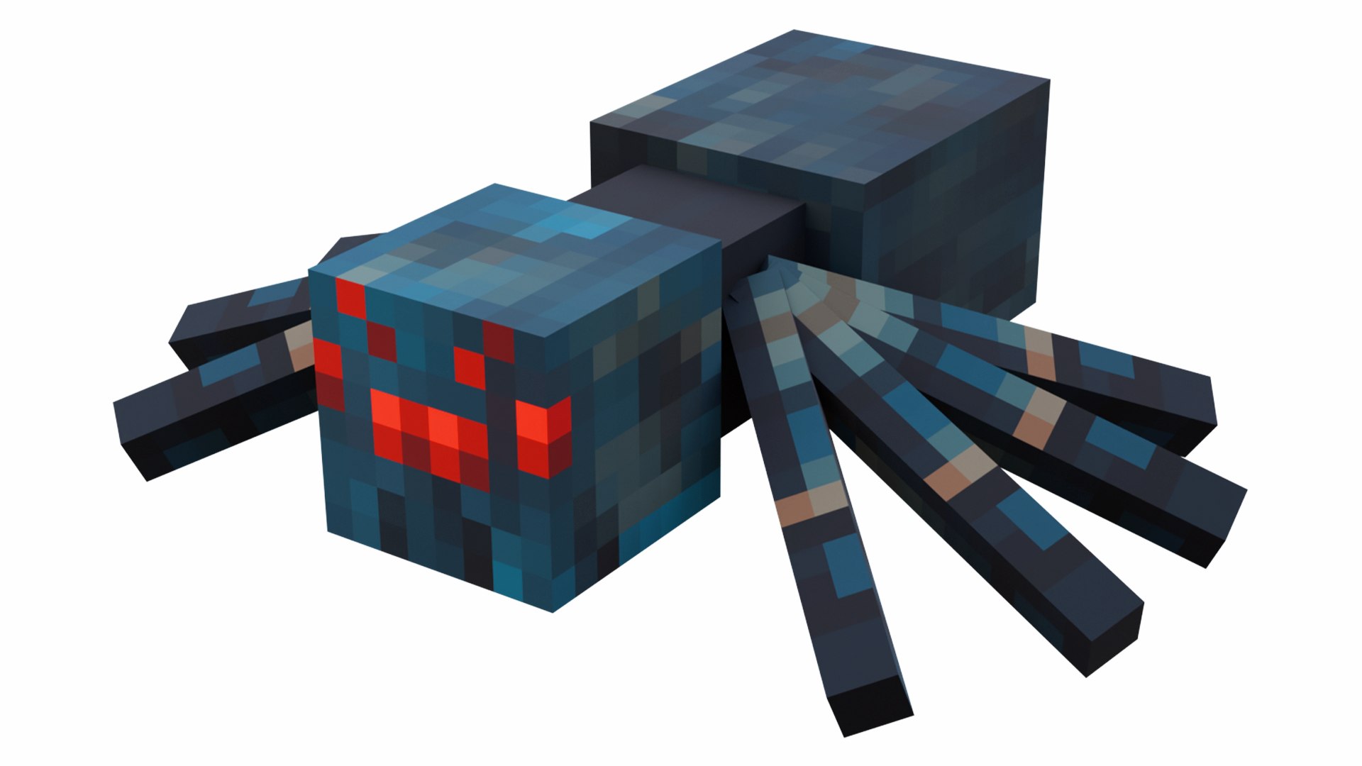 Minecraft Spider and Cave Spider Rigged 3D Model Bundle Game Ready 4K PBR 3D model https://p.turbosquid.com/ts-thumb/qu/my7WK9/Ve/cavespider_5/png/1786442112/1920x1080/fit_q87/3f813bd075259653b1110b4fde93f7b65265fabb/cavespider_5.jpg