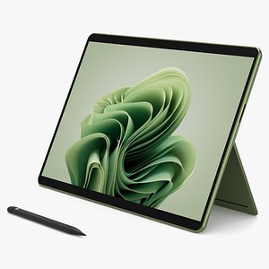 3D Microsoft Surface Pro 9