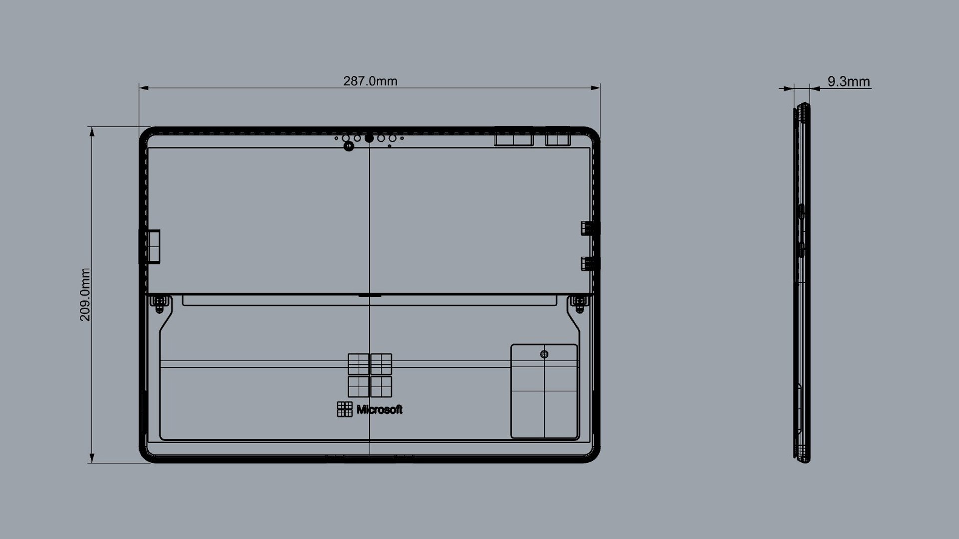 3D Microsoft Surface Pro 9 - TurboSquid 2129611