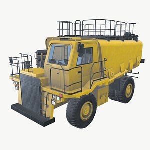 Dumper water tank 3D