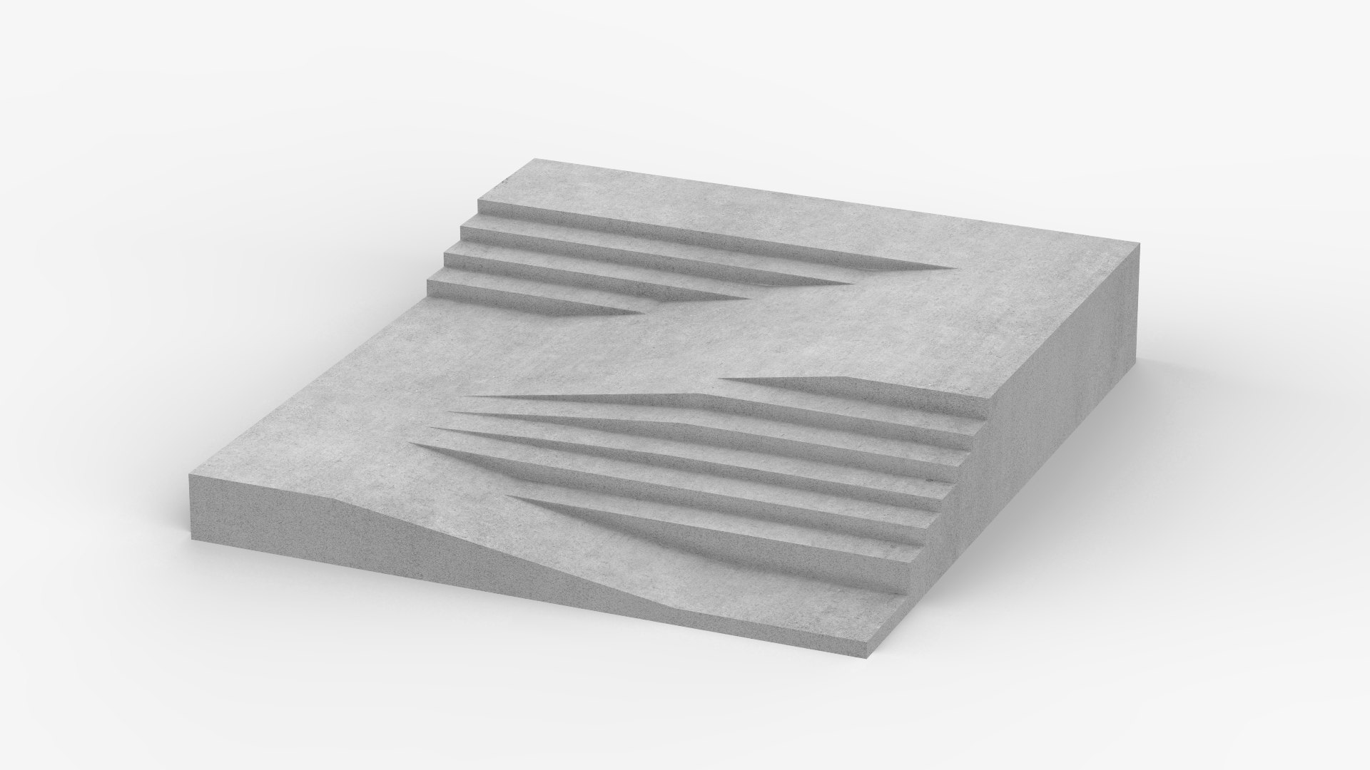 3D Model Staircase Ramp - TurboSquid 2292646