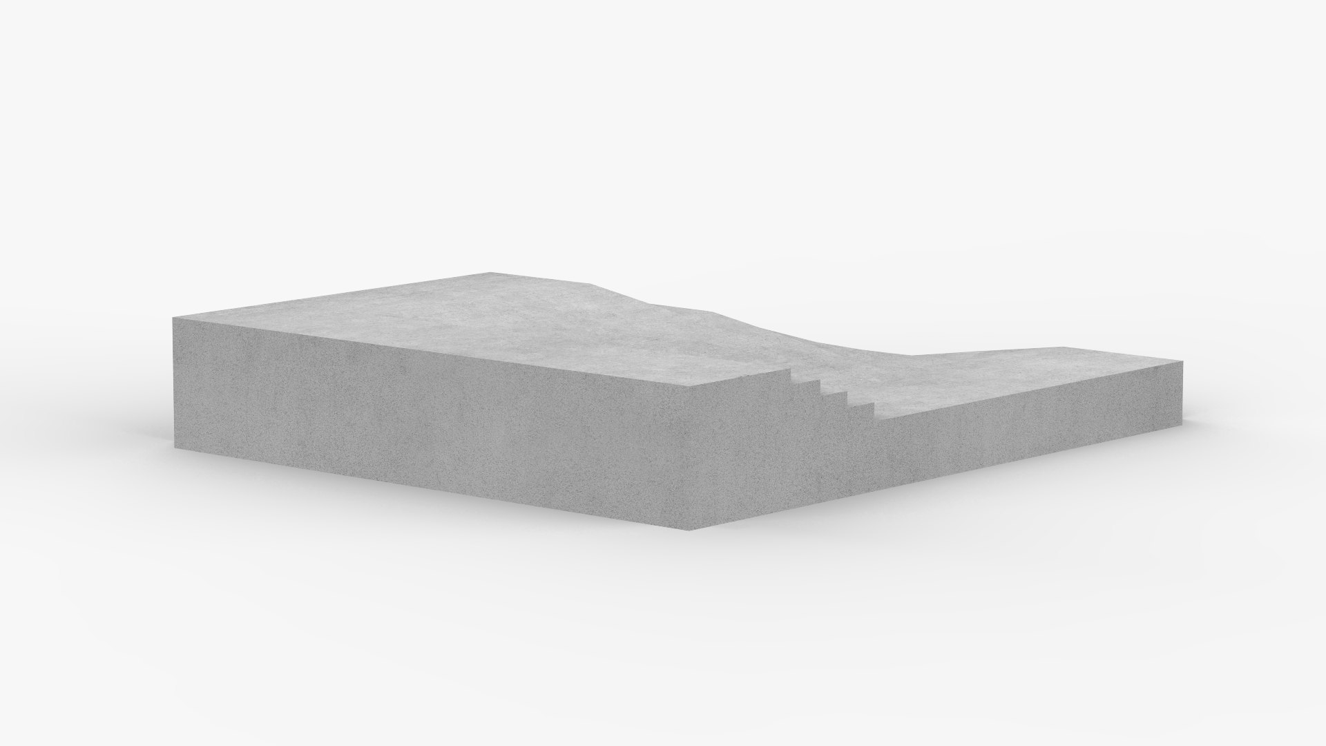3D Model Staircase Ramp - TurboSquid 2292646
