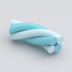 marshmallows twists 03 3D