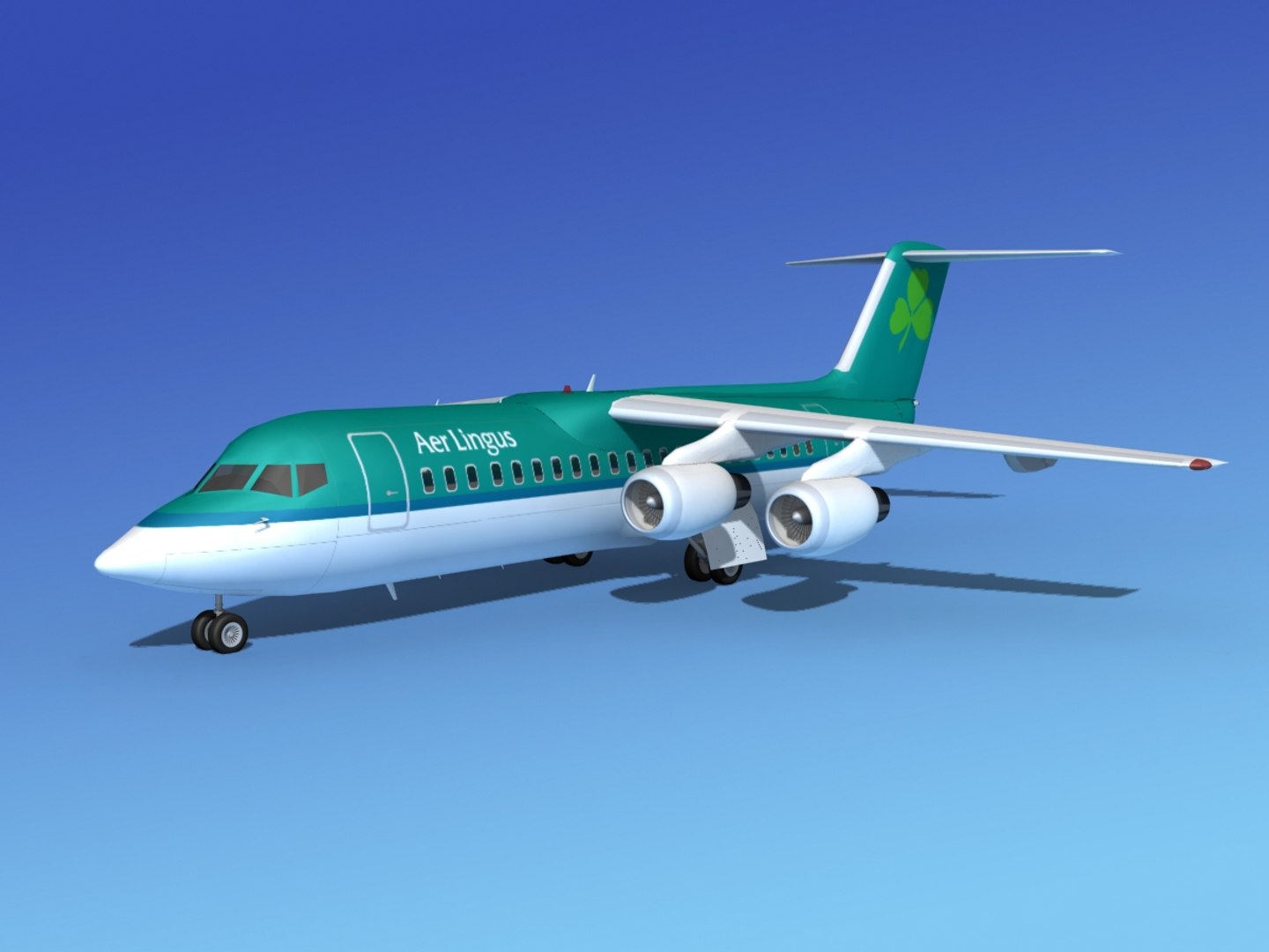 3d bae 146 146-300 model