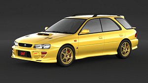 3D model Subaru Impreza Wrx Sti