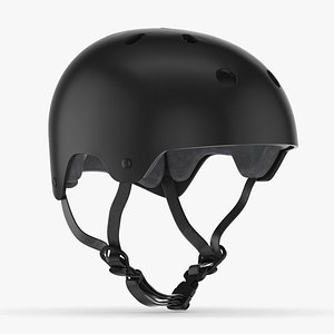 3D helmet skate model