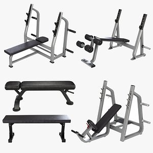 3D GYM Bench Collection 5 in 1