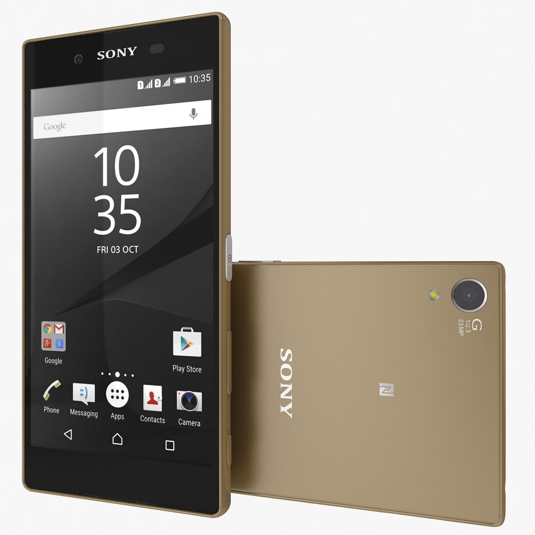 3d Model Sony Xperia Z5