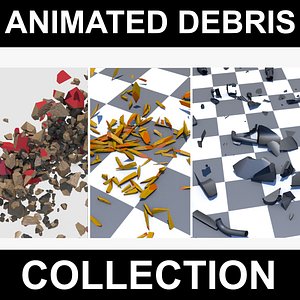 Animated Debris Collection