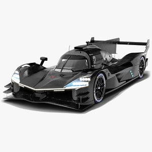 3D Alpine A424 WEC LMH Season 2024 Carbon Race Car